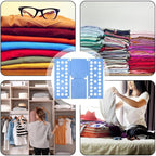 Shirt Folder Board T Shirt Clothes Folding Board Easy to Fold Household Laundry Sorter Liner