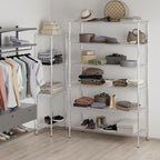 21" Deep x 54" Wide x 86" Height Wire Shelving Kit | 6-Tier | NSF Commercial Storage Rack Unit