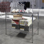 21" Deep x 36" Wide x 27" Height Wire Shelving Kit | 2-Tier | NSF Commercial Storage Rack Unit