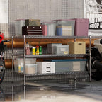 24" Deep x 54" Wide x 34" Height Wire Shelving Kit | 3-Tier | NSF Commercial Storage Rack Unit