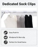 4-Tier Clothes Drying Rack, 4ft High Foldable Drying Rack Clothing for Indoor & Outdoor, Portable Collapsible Laundry Dryer for Laundry Room and Apartment, White 29" L x 49" H x 11.5" W