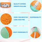 Shoe Washing Machine Bag Laundry Shoe Bag for Washer and Dryer Reusable 2pc Shoe Cleaning Bags for Sneakers 360° Deep Cleaning Machine for All Shoes Types With Self-locking Zipper
