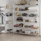 21" Deep x 72" Wide x 86" Height Wire Shelving Kit | 6-Tier | NSF Commercial Storage Rack Unit