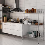 24" Deep x 36" Wide x 54" Height Wire Shelving Kit | 3-Tier | NSF Commercial Storage Rack Unit