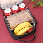Lunch box Lunch bag for men women Insulated Lunchbox Lunch bags for Work Picnic Travel (Thicken hot red)
