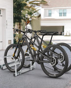 Bike Floor Stand, Freestanding Bike Parking Rack for Garage, Heavy Duty Bicycle Storage Organizer Fit 22-28" Wheels & 2.2" Tire Width,Indoor Outdoor Bike Storage Stand for Home, Apartment, Bike Shop