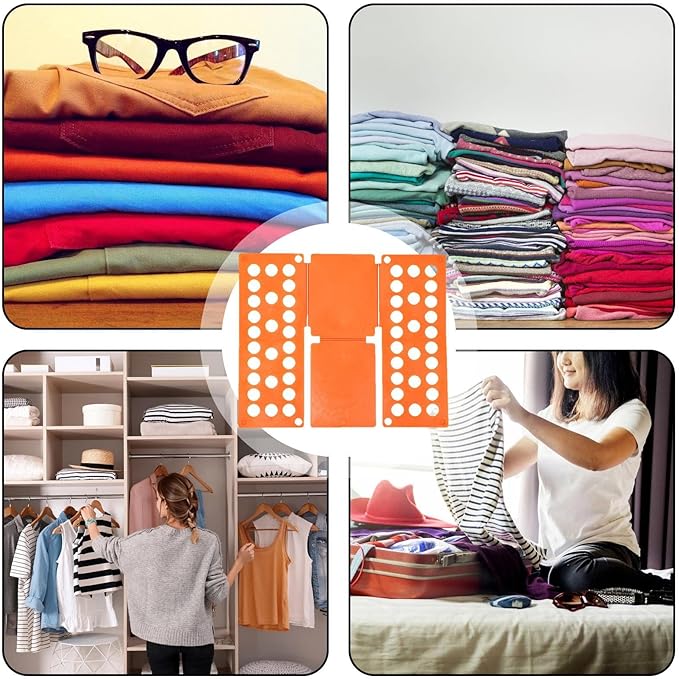 Shirt Folder Board T Shirt Clothes Folding Board Easy to Fold Household Laundry Sorter Liner