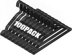 SPECILITE Wire Hangers 100 Pack, Metal Wire Clothes Hanger Bulk for Coats, Space Saving Metal Hangers 16.7 Inch Ultra Thin Non Slip with Groove, for Standard Size Suits, Shirts, Pants, Skirts-Black