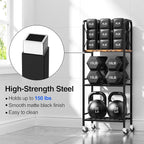 niffgaff 3-Tier Movable Towel Rack, Free-Standing Towel Holder with M-Shaped Detachable Dividers, for Bathroom, Pool