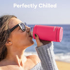 DUALIE 3 in 1 Insulated Can Cooler - 15+ Colors - Universal Size for 12 oz Cans, Slim Cans, and Bottles