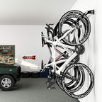 FLEXIMOUNTS 4 Bike Storage Rack, Heavy Duty Wall Mount Hanger for Home & Garage, Holds Up to 200lbs