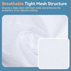 Large Mesh Laundry Bags for Delicates, 4Pcs Laundry Bags Mesh Wash Bags, Delicate Laundry Bag, Travel Clothing Storage Bags for Cruise, Camping, College (2XL,2L)