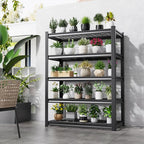 72"Hx59"Wx20"DGarage Shelving-2500 lbs 5 Tier Storage Shelves,Adjustable Heavy Duty Metal Shelving Unit and Storage Large Wire Rack,Utility Steel Shelf for Warehouse Industrial Pantry Basement