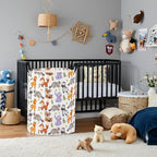 Baby Laundry Basket Baby Nursery Hamper Kids Laundry Basket Toy Storage Bin for Boys Room Decor Gift Baskets for Bedroom Bathroom(Animal)