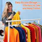 30 Pack Multicolor Velvet Shirt Hangers – Non-Slip Slim Flocked Hangers with Notches, Space-Saving Felt Closet Organiser for Shirts, Dresses, Suits