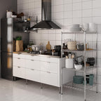 24" Deep x 24" Wide x 54" Height Wire Shelving Kit | 4-Tier | NSF Commercial Storage Rack Unit