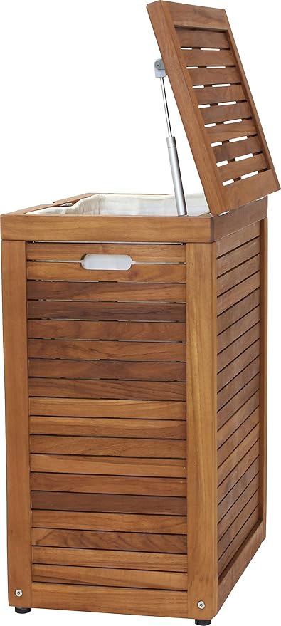 Nila Large Rectangular OptiAREA Teak Laundry & Storage Hamper