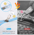 7 Pack 7 Size Mesh Laundry Bags Set for Delicates with AUTO-Lock Zipper, Lingerie Bags for Washing Delicates, Laundry Bags Mesh Wash Bags, Delicates Laundry Bag for Jeans,Blouse,Stocking,Bra