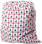 Urban Villa Laundry Bag Canvas|Dirty Clothes Travel Laundry Bag|Machine Washable|Reusable College Hostel Hamper Liner Bag for Garments Delicates Drawstring Closure 4 Pack Tree Print|Size 28X36 Inches