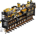 Large 49''W Power Tool Organizer Wall Mount | 620lbs Garage Storage Rack with 12 Cordless Drill Holder | 4-Tier Heavy Duty Utility Shelf for Battery Workshop Organization
