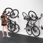StoreYourBoard SwivelStow Bike Rack Garage Storage Rack 1 Pack - 1 Road & Gravel Bike Wall Mounts - Heavy Duty Bike Hanger - No-Lift Bike Rack Garage Storage Rack - Holds 70 lb Capacity