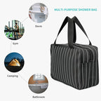 Mesh Shower Caddy Bag for Bathroom Gym Camping Portable Travel Mesh Toiletry Bag for Women Men