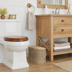 StorageWorks Toilet Paper Storage with Lid, Toilet Paper Storage Holder for 6 Regular Rolls, Wicker Basket for Bathroom, Natural Seagrass