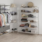 24" Deep x 54" Wide x 74" Height Wire Shelving Kit | 6-Tier | NSF Commercial Storage Rack Unit