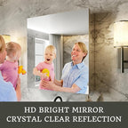 24x26 Bathroom Medicine Cabinet with Mirror,Aluminum Alloy Frame with Mirror Side Panels,Surface or Recessed Medicine Cabinet,Assembly Required,Adjustable Shelves