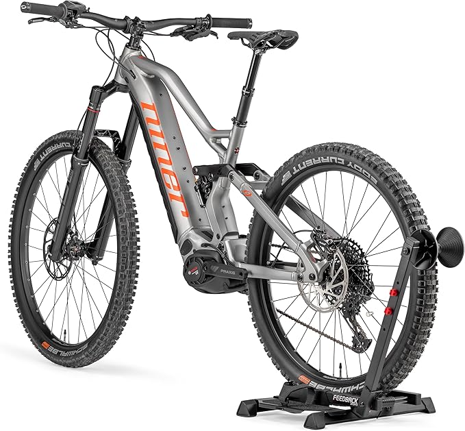 FEEDBACK SPORTS | Rakk 2.0 E-Bike Storage Rack | Freestanding Floor Electric Bike Stand | with Magnetic Cord Organizer