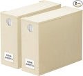 SpaceAid 2 Pack Bed Sheet Organizers and Storage, Foldable Sheet Organizer for Linen Closet, Sheets Set Folder Keeper with Window XL (Queen & King Size) Organizing Bedding Container, Beige