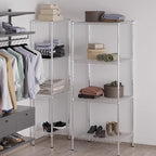 24" Deep x 30" Wide x 74" Height Wire Shelving Kit | 4-Tier | NSF Commercial Storage Rack Unit