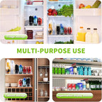 Coanto Drink Organizer for Fridge, Soda Can Dispenser for Refrigerator, Automatic Self-Pushing Fridge Drink Dispenser Holds up to 30 Cans, 6 Row