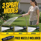 Bionic Steel 150 FT Long Garden Hose with Nozzle, 304 Stainless Steel Metal Water Hose 150ft, Flexible Hose, Kink Free, Lightweight & Durable, Crush Resistant Fitting, Easy to Coil, 500PSI- 2026 Model