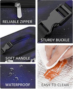 Small Lunch Box Insulated Lunch Bag for Women Men, Bento Kids Lunch Box, Compact Portable Thermal Meal Cooler Bags with Buckle Handle for Work & School, Astral 5L