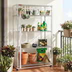Large Clear PVC Wire Shelving Cover, 48" W x 24" D x 72" H, 3-Way Opening with Two-Way Zippers, Heavy-Duty Transparent Shelf Cover for Garage, Storage & Utility Areas