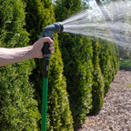 Flexzilla Colors Lead-In Garden Hose 5/8in. x 5ft., Lightweight All-Weather Water Hose, Durable and Flexible, Leak-Free Connections, Forest Green