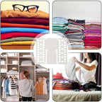 Shirt Folder Board, Laundry Sorter Helper Liner, Clothes Folder Folding Board, Laundry Organizer for Home Dorm Travel Adults Clothing