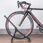 CHEPARK Bike Floor Stand Rack- Indoor Bike Stand for Garage/Home - Bike Storage Bicycle Parking Rack Fit 20”-29” Mountain Road Bikes (1 Bike Rack)