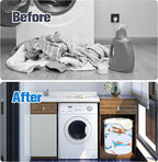 Funny Plane Laundry Basket Foldable Oxford Cloth Tote Bag Laundry Hamper Clothes Storage Bucket Organizer For Bathroom/Laundry Storage/Bedroom Storage Basket 17.7x13.7 Inch