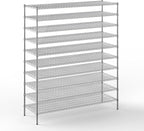 24" Deep x 72" Wide x 86" Height Wire Shelving Kit | 10-Tier | NSF Commercial Storage Rack Unit