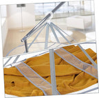 PRETYZOOM Multi-Functional Breathable Mesh Drying Rack Flat Clothes Dryer for Sweaters and Laundry Portable Hanging Net for Indoor/Outdoor Use Adjustable and Foldable Design