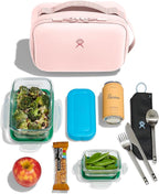 Hydro Flask Carry Out Lunch Box – Insulated Adult Lunch Cooler for Men and Women 5 L Trillium Pink