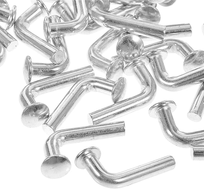 ZYAMY 25pcs M7 Heavy-Duty Rack Safety Bolt, Universal Pallet Rack Drop Pin for Disengagement Safety of Warehouse, Home or DIY Shelving Unit