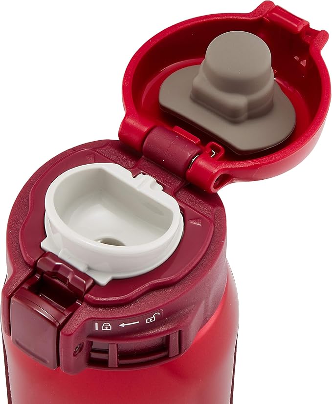 Zojirushi Stainless Mug, 1 Count (Pack of 1), Garnet Red, 0.48 liters