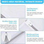 8 Pack Mesh Laundry Bags for Delicates, Laundry Bags Mesh Wash Bags in 7 Sizes (Include Bra and Lingerie Wash Bags), Lingerie Bags for Washing Delicates, Garment Bag for Washing Machine