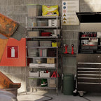 21" Deep x 36" Wide x 86" Height Wire Shelving Kit | 8-Tier | NSF Commercial Storage Rack Unit