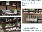 Ceiling Hanging Plant Stand Metal Wine Rack - Floating Shelves， Wooden Hanging Wine Glass Holder, Ceiling Mounted Storage Rack, Industrial Ceiling Mount Shelves 2 Layer (Size : 140X30X50CM)