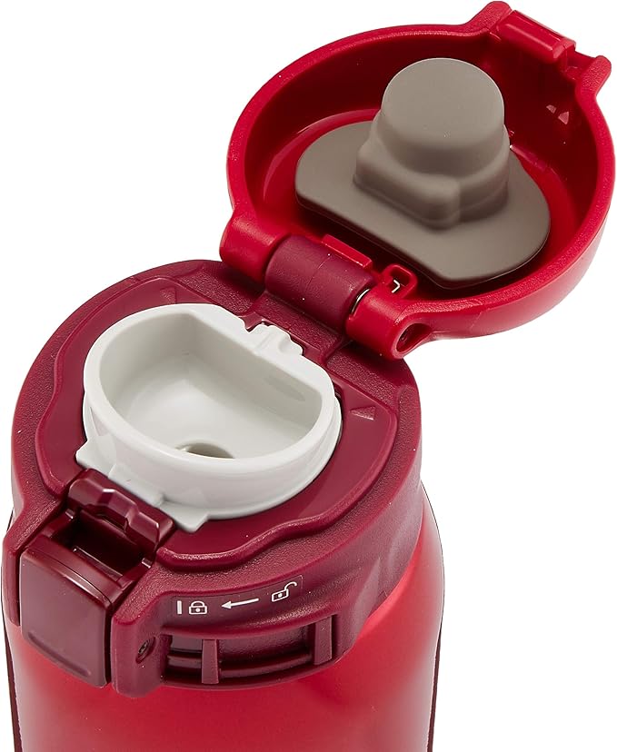 Zojirushi SM-SE36RZ Stainless Steel Vacuum Insulated Mug, 12-Ounce, Garnet Red