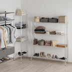 14" Deep x 60" Wide x 64" Height Wire Shelving Kit | 4-Tier | NSF Commercial Storage Rack Unit